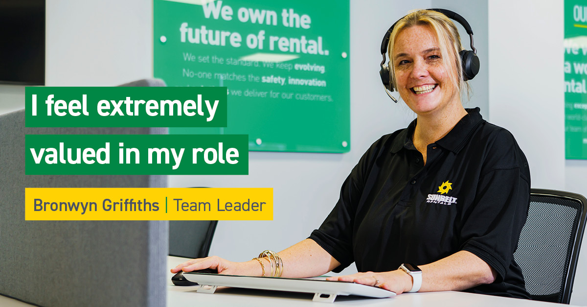 Customer Service Careers - Bronwyn's Sunbelt Story